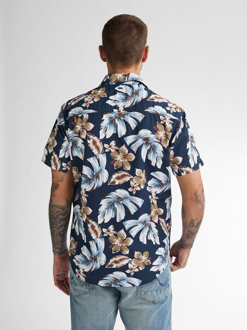 Petrol Short Sleeve Shirt M1050-SIS418
